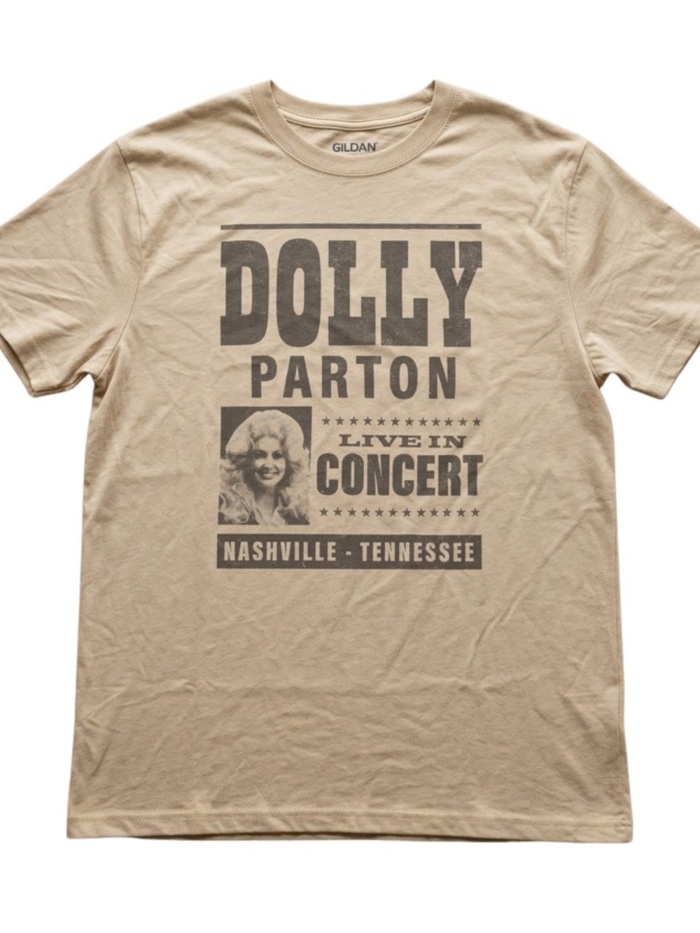 Dolly Parton Live In Concert Nashville Graphic T-shirt